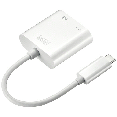 USB3.2 TypeC-LAN変換ｱﾀﾞﾌﾟﾀ(PD対応) ﾎﾜｲﾄ 1個
