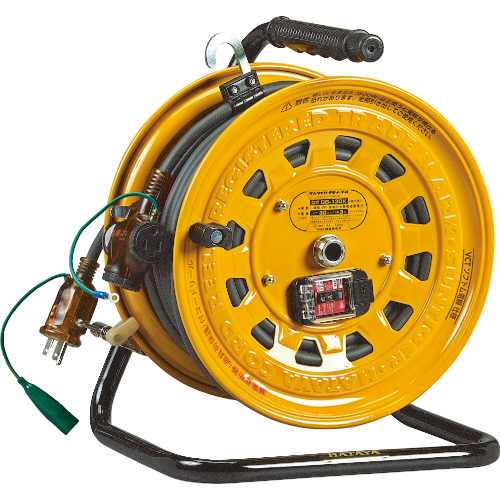 逆配電型ﾌﾞﾚｰｶｰﾘｰﾙ ﾃﾓｰﾄﾘｰﾙ 単相100Vｱｰｽ付30+3m 1台画像