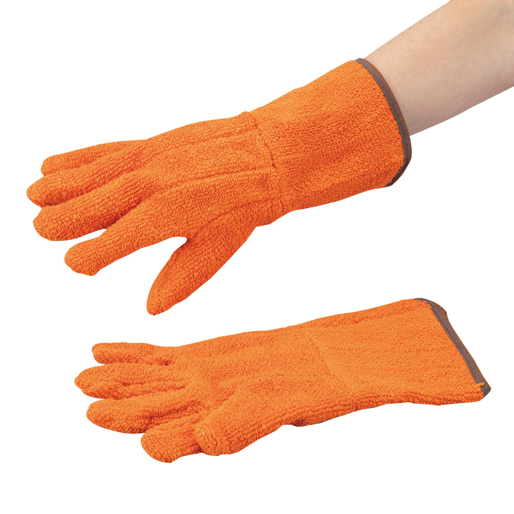 バイオハザードオートクレーブ用手袋 綿 ショート 1双入