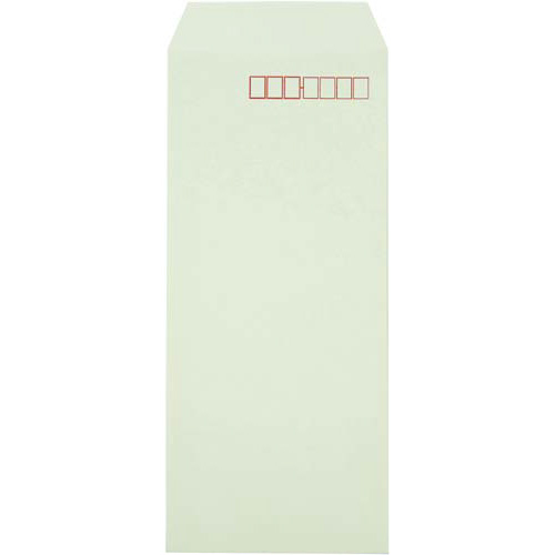 ソフトカラー封筒　長４　グリーン　１０００枚入　５画像