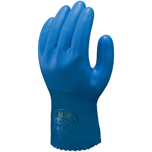 No.650 耐油ﾋﾞﾆﾛｰﾌﾞ 3L ﾌﾞﾙｰ 1双画像