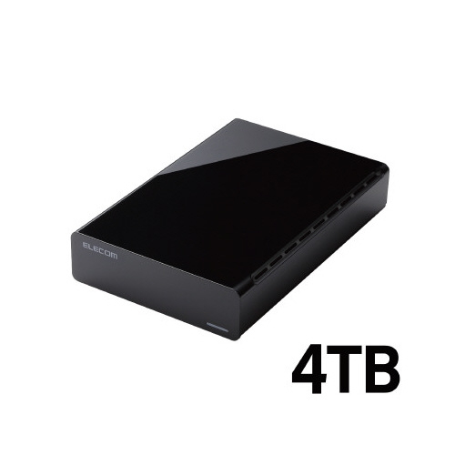 外付けＨＤＤ　ＴＶ向け　４ＴＢ