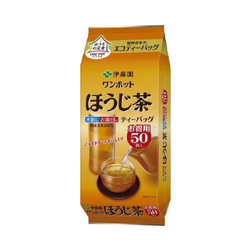 ワンポットエコティーバッグほうじ茶　５０袋×５画像