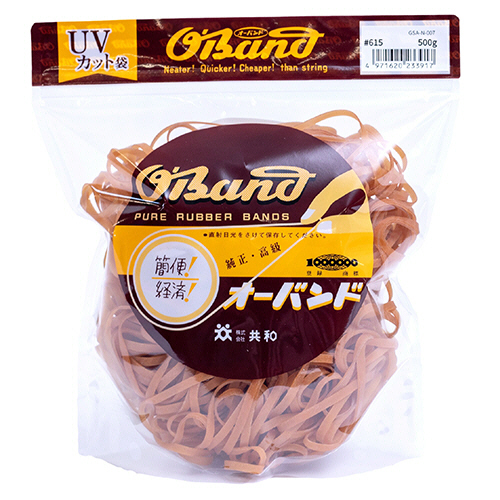 ｵｰﾊﾞﾝﾄﾞ #615 内径152mm 500g入 透明袋 1袋画像