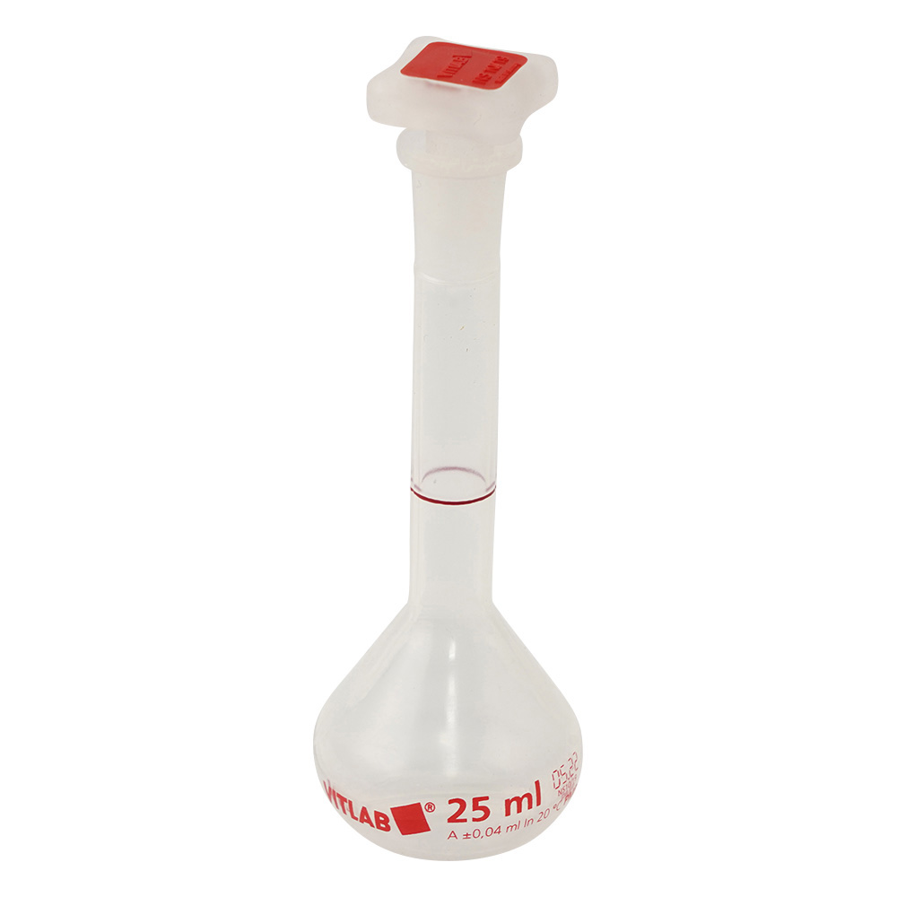 PMPメスフラスコ（PP栓付き） 25mL画像