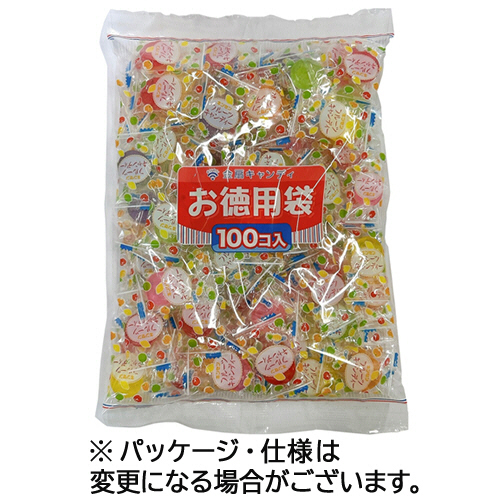 お徳用ﾌﾙｰﾂｷｬﾝﾃﾞｨｰ 1ﾊﾟｯｸ(100粒)