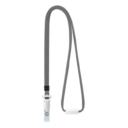 名札用ｽﾄﾗｯﾌﾟ ｸﾞﾚｰ 1本画像