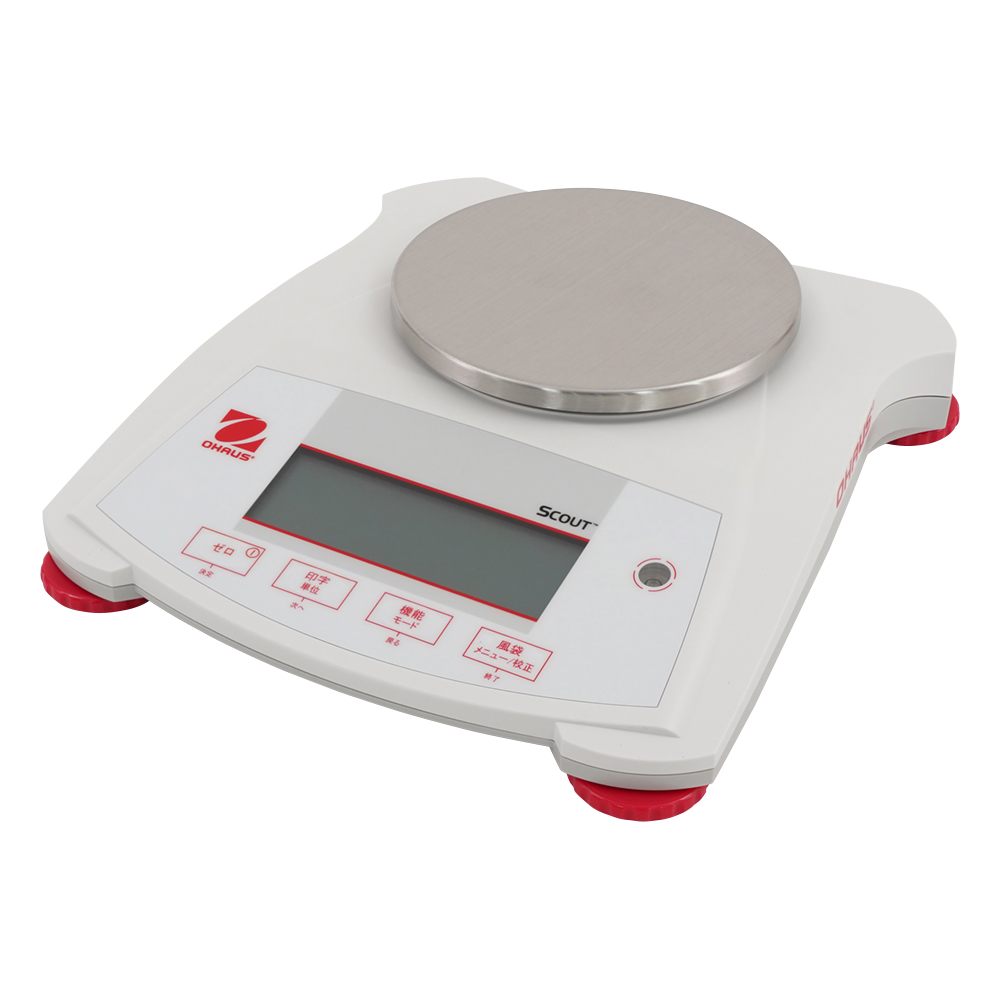 ポータブル電子天秤　φ120mm　420g画像