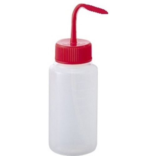 洗浄瓶ｶﾗﾌﾙﾊﾞﾘｴ広口ﾚｯﾄﾞ500ml 1個画像