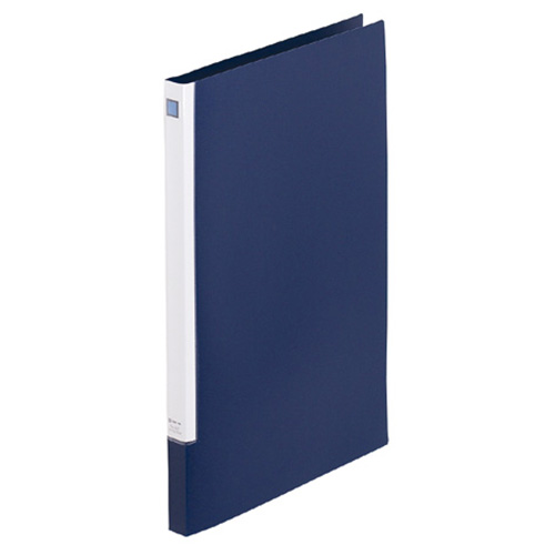 ﾚﾀｰﾌｧｲﾙ ｽﾗｲﾄﾞｲﾝ A4ﾀﾃ 120枚収容 背幅18-30mm ﾈｲﾋﾞｰ 1冊画像