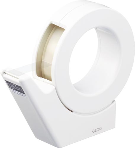 グルーテープカッター・吸盤ハンディ大巻白　５個画像