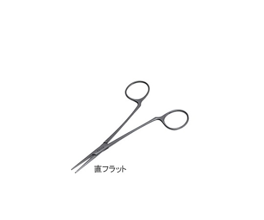 毛抜き鉗子 12.5cm 直フラット画像