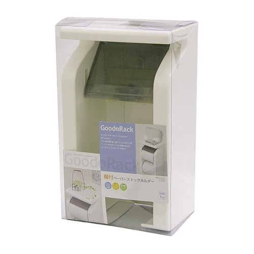トイレットペーパーホルダー 棚付き画像