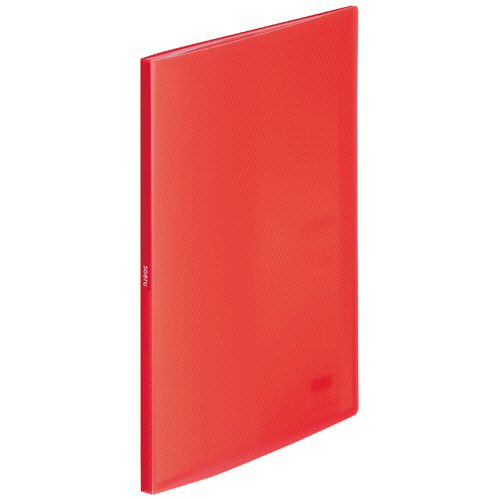 soeru ｸﾘﾔｰﾌﾞｯｸ A4ﾀﾃ 20ﾎﾟｹｯﾄ 背幅10mm ｻﾆｰﾚｯﾄﾞ 1冊画像