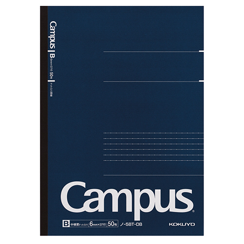 ｷｬﾝﾊﾟｽﾉｰﾄ(ﾄﾞｯﾄ入り罫線) ｾﾐB5 B罫 50枚 1冊画像