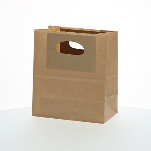 紙袋 ﾄｩｰｺﾞｰﾊﾞｯｸﾞ S 未晒無地 1ｾｯﾄ(500枚:25枚×20ﾊﾟｯｸ)画像