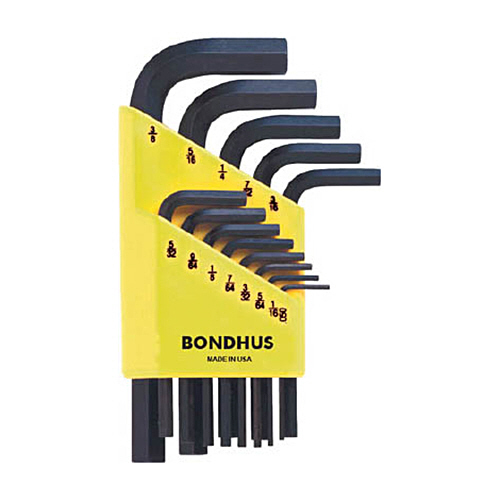 六角棒ﾚﾝﾁｾｯﾄ ｼｮｰﾄ(ｲﾝﾁ) 13本組 1ｾｯﾄ