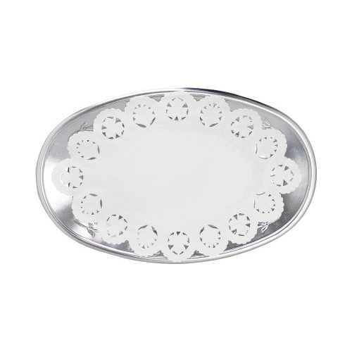 パーティープレート　シルバー　大　２枚入