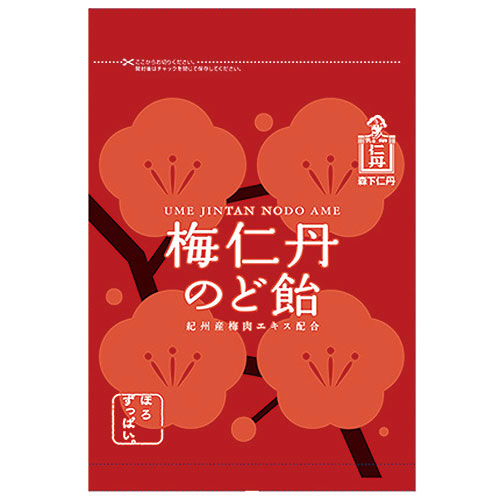 梅仁丹のど飴 60g 1ｾｯﾄ(10ﾊﾟｯｸ)画像