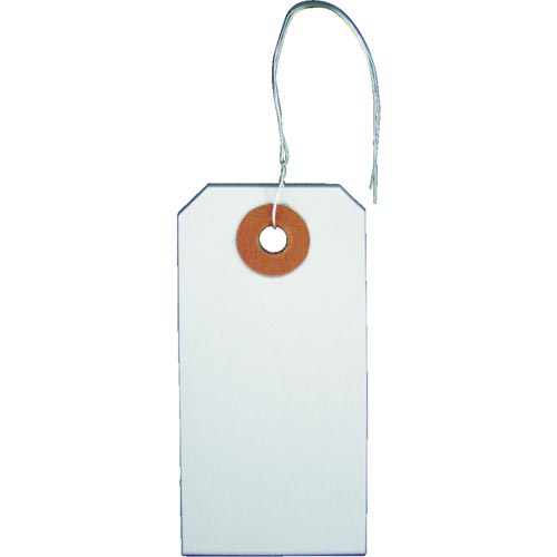 針金付き豆荷札　６０×３０ＭＭ