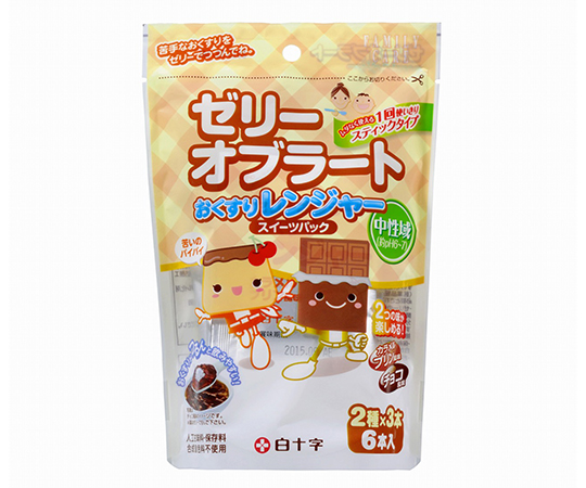 FC（ファミリーケア）　おくすりレンジャースイーツパック　2種×3本入×6袋画像