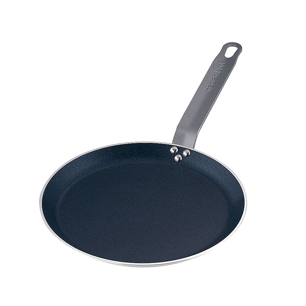 TKG アルミ厚板 ノンスティック クレープパン 25cm