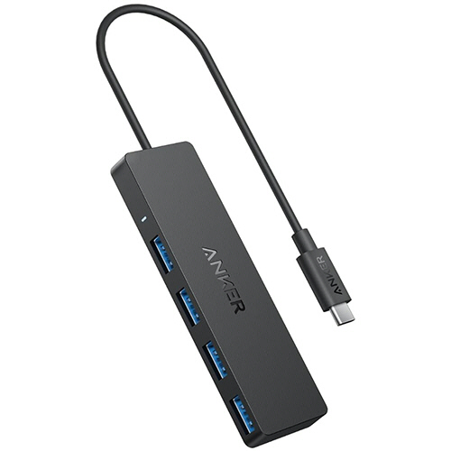 ANKER USB-C ﾃﾞｰﾀﾊﾌﾞ(4-in-1 5Gbps) ﾌﾞﾗｯｸ 1個