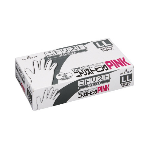 ＮＯ８８５０ニトリスト・ピンク１００枚入ＬＬサイズ画像