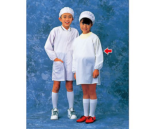 学童給食衣(ホワイト) 2号画像