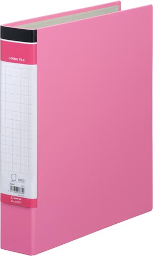 ＤリングファイルＢＦ　背幅５３ｍｍ　ピンク画像