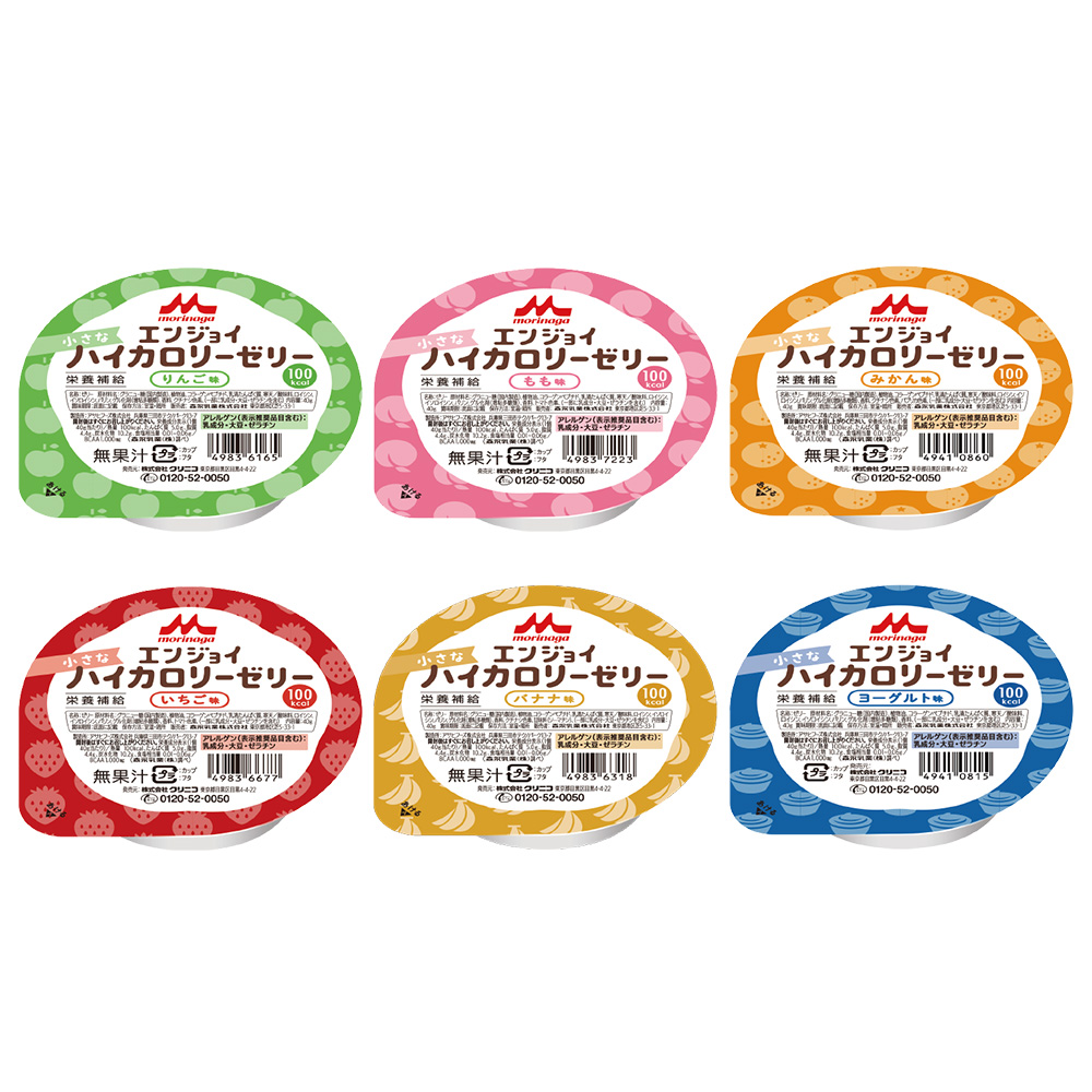 エンジョイ小さなハイカロリーゼリー （栄養補助食品） いろいろセット 6種×各4個入画像