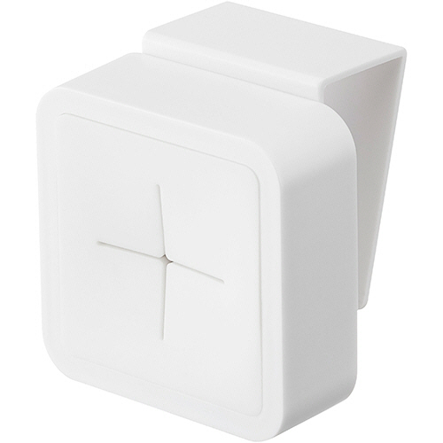 ｼﾝｸ扉ﾀｵﾙﾎﾙﾀﾞｰ ﾀﾜｰ ﾎﾜｲﾄ 1個画像