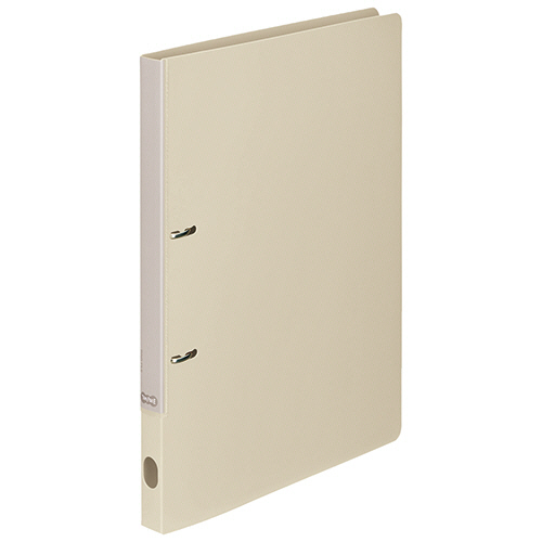 ｽﾏｰﾄｽﾘﾑﾘﾝｸﾞﾌｧｲﾙ(OBP配合)A4 2穴 180枚収容 背幅27mmSﾍﾞｰｼﾞｭ 1ｾｯﾄ(10冊)画像