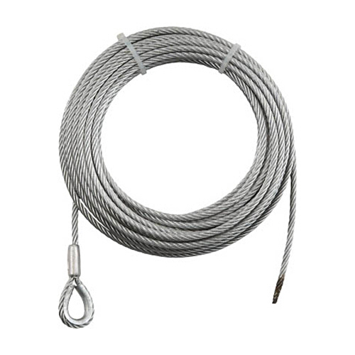 手動ｳｲﾝﾁ用ﾜｲﾔｰΦ5X20m用(ｼﾝﾌﾞﾙ入ﾛｯｸ加工) 1本