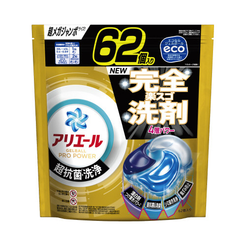 アリエールジェルボールプロ　パワー　替６２個