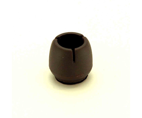 ワイドフェルトキャップ　丸脚用　16-21mm　濃茶　4個入画像