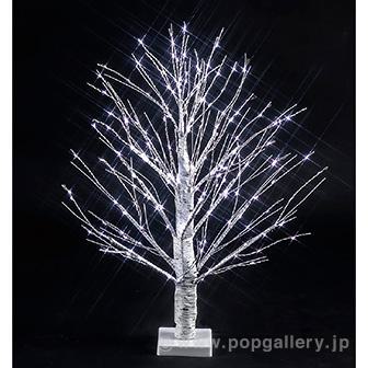 LEDウォームホワイトバーチツリー（S）画像