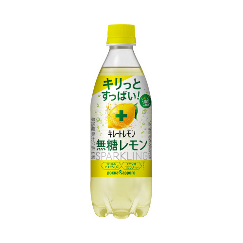 キレートレモン無糖スパークリング　490ml24本画像