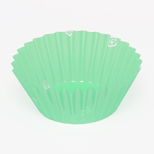 ナニワ紙工 PETカップケース パステルグリーン 8F 500枚画像