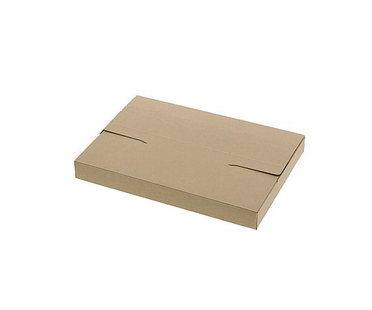 ダンボール　ラクポスBOX　265-30　10枚 整然と積み重ねられた複数のダンボール箱の様子