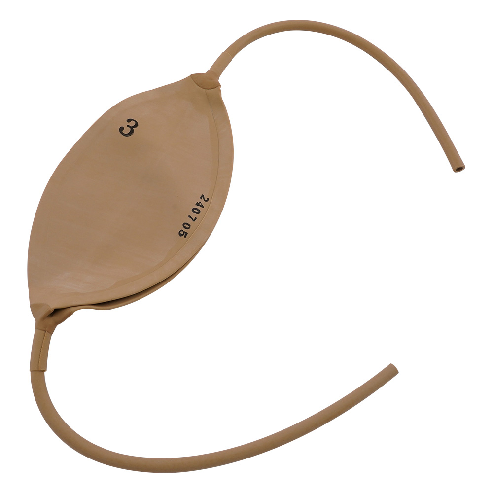 ガス採集袋(天然ゴム製)　3L　両口