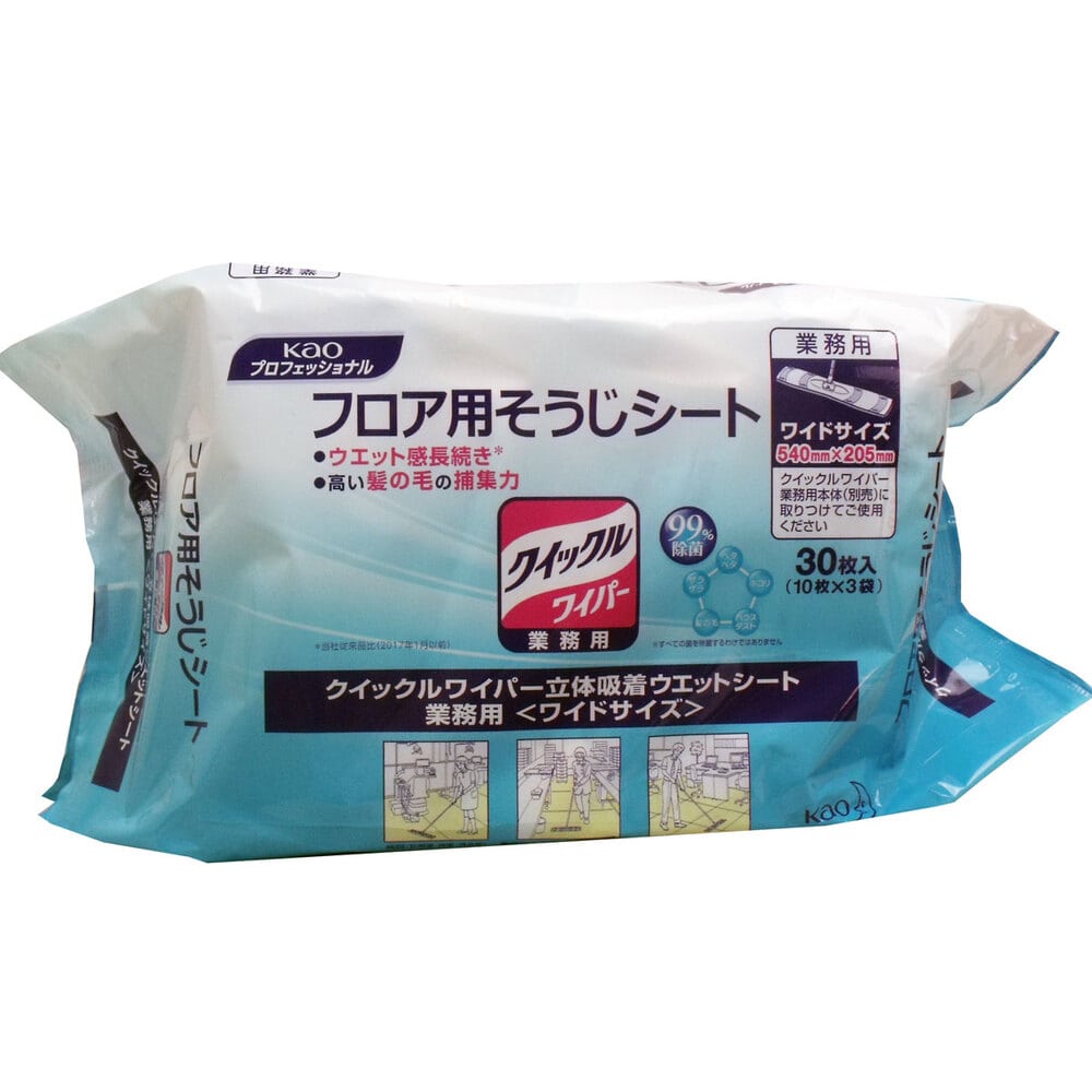 クイックルワイパー立体吸着　ウエットシート画像