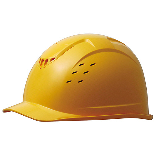 ABS製ﾍﾙﾒｯﾄ(通気孔･KP) SC-13 BV RA-KP ｲｴﾛｰ 1個画像