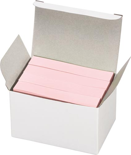 再生紙ふせん＜Ｋ２＞７５×１２．５ｍｍ　桃　２０冊画像