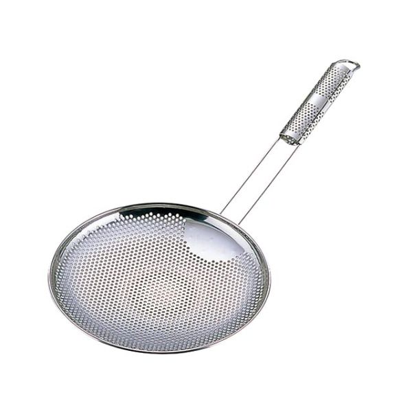 そば用品 UK パンチング そば揚げ・ヨコ型18cm YUKIWA画像