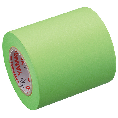 ﾒﾓｯｸ ﾛｰﾙﾃｰﾌﾟ 蛍光紙 つめかえ用 50mm幅 ﾗｲﾑ 1巻画像