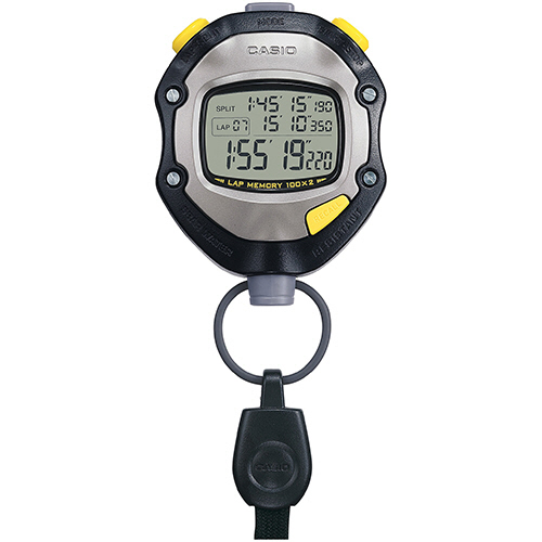 ｽﾄｯﾌﾟｳｫｯﾁ 1/1000秒計測 5気圧防水機能 ﾌﾞﾗｯｸ 1個画像