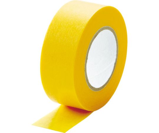 建築塗装用マスキングテープ　幅20mm長さ18m　6巻入　イエロー画像