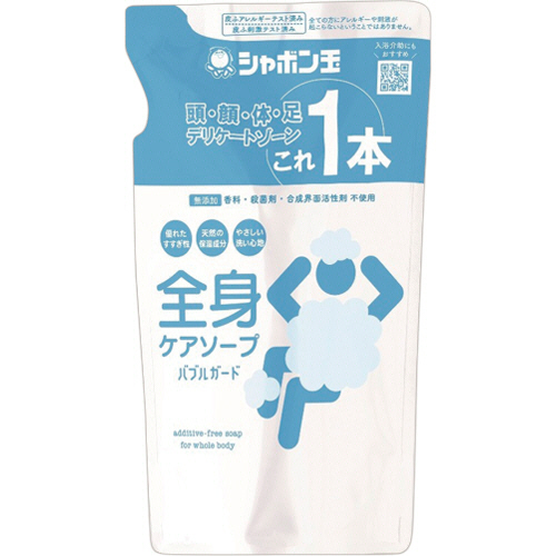 全身ｹｱｿｰﾌﾟ ﾊﾞﾌﾞﾙｶﾞｰﾄﾞ つめかえ用 470mL 1ﾊﾟｯｸ画像