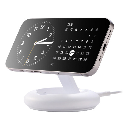 ワイヤレス充電器　Ｑｉ２対応　ホワイト